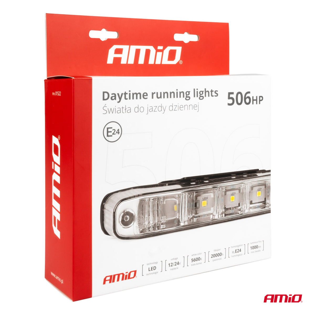 Päiväajovalot DRL 506 HP