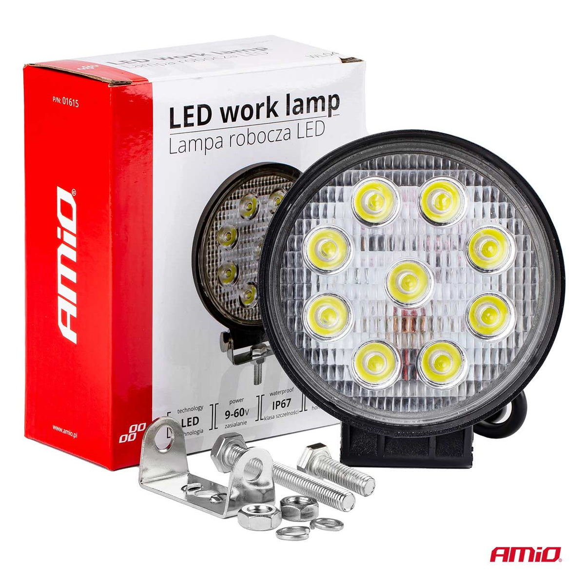 Työvalo AWL04 9 LED Flood 9-60 V