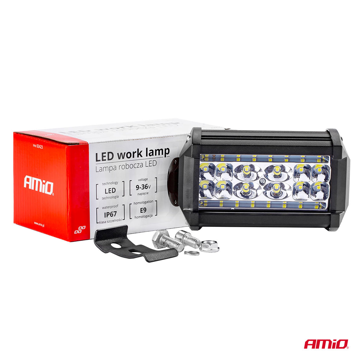 Työvalo AWL09 28 LED Flood 9-36 V