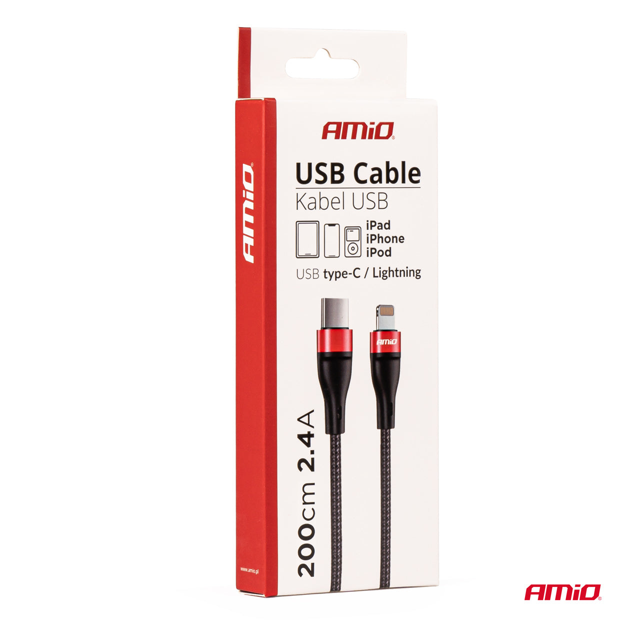 USB-C+Lightning Kaapeli 200cm FullLINK UC-19