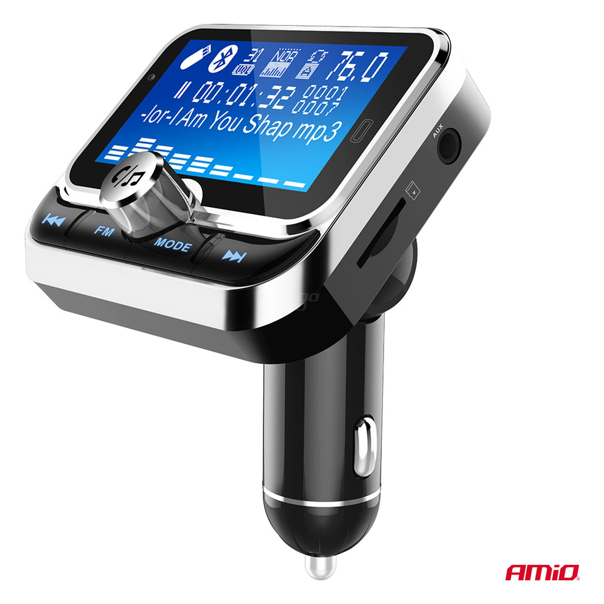 FM-lähetin 2×USB-A 12 V 24 V