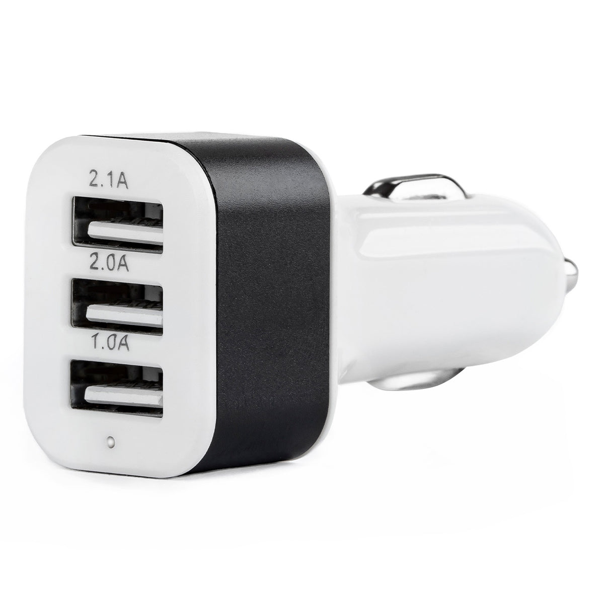 Autolaturi 3x USB valkoinen PCH-03