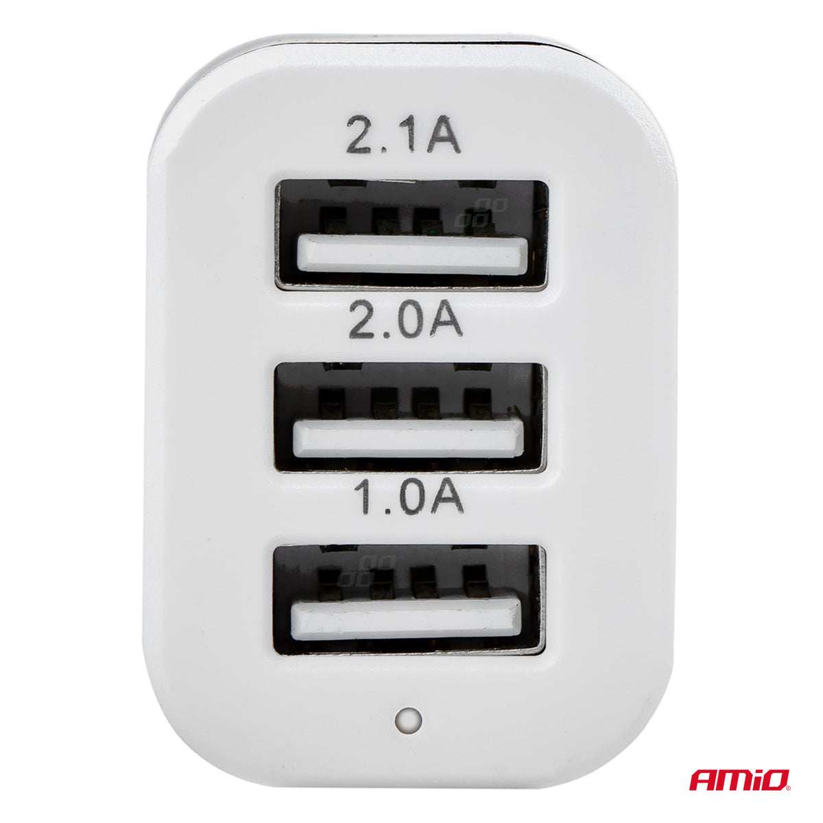 Autolaturi 3x USB valkoinen PCH-03