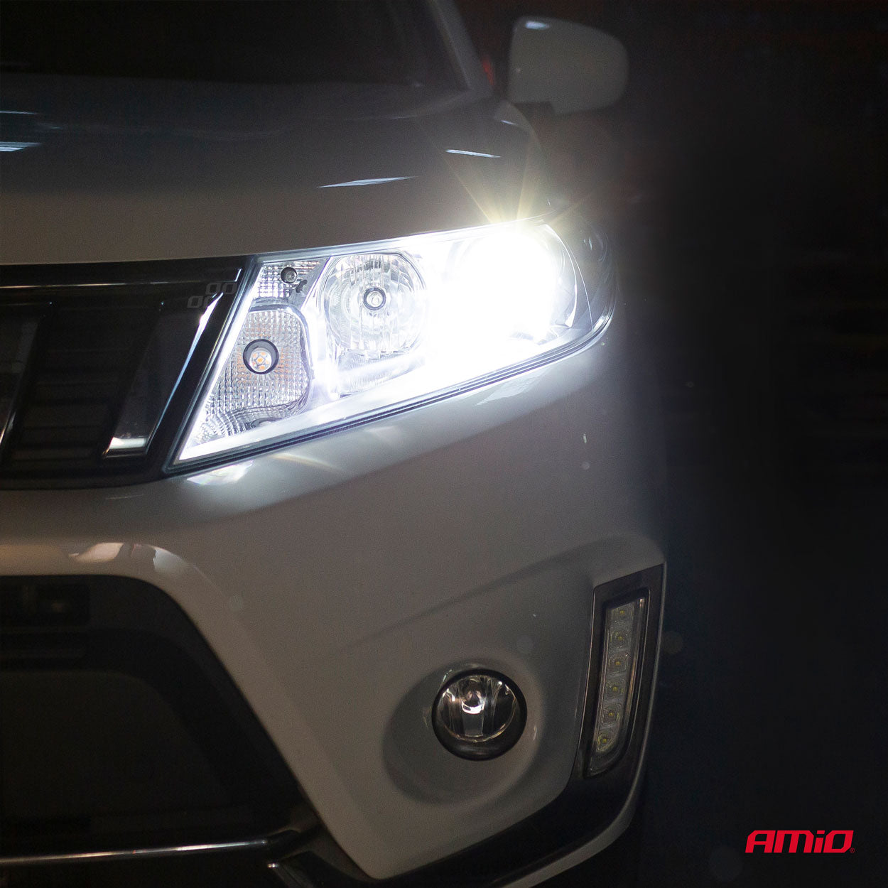 LED-autopolttimot RS+ -sarja H4 50W Canbus slim AMIO-01082