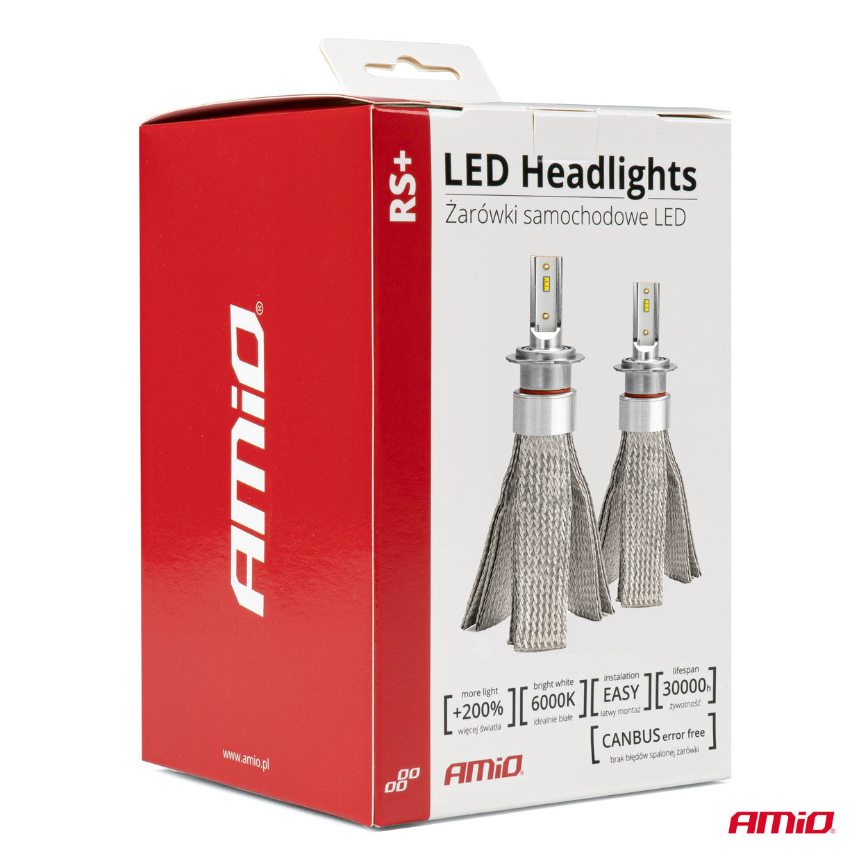 LED-ajovalot LED H8/H9/H11 50W RS+ SLIM -sarja