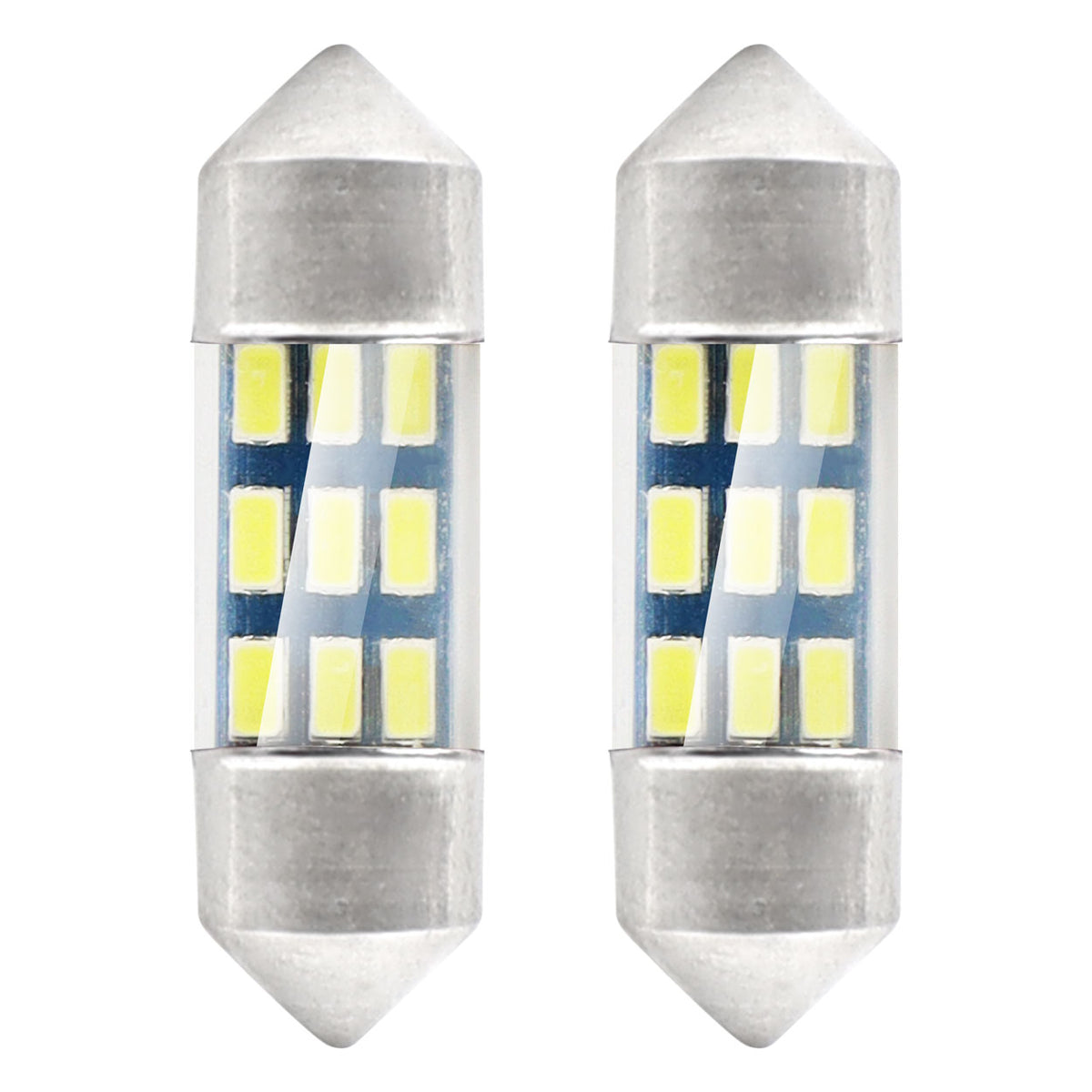 LED-polttimo 3014 9SMD Festoon C5W C10W C3W 31mm valkoinen 12V