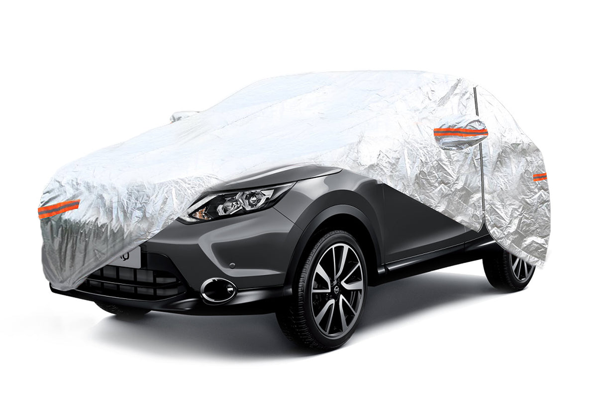 Auton suojapeite SUV/VAN koko L hopea