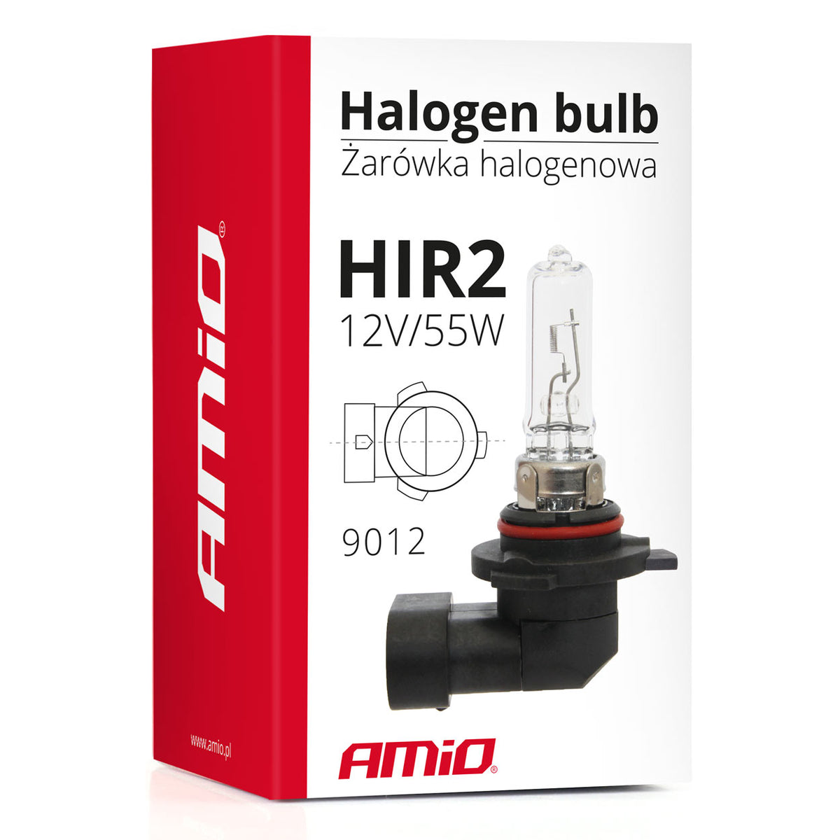 Halogeenipolttimo HIR2 9012 12 V 55 W