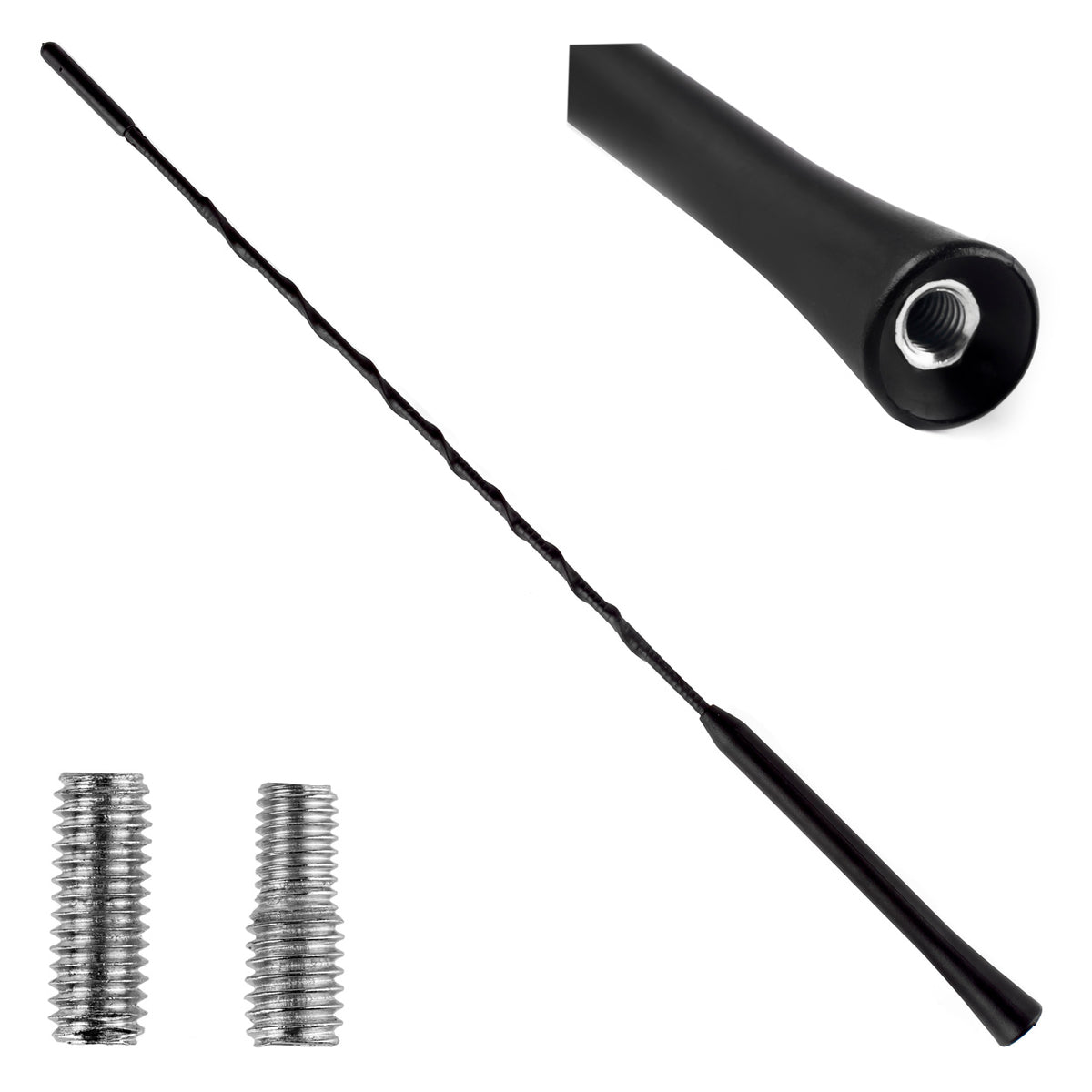 Autoantenna 41 cm 5/6 mm sovitin ANTM02