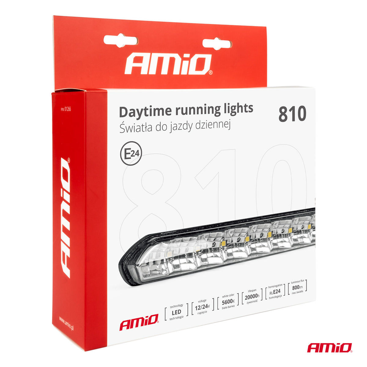 Päiväajovalot DRL 810