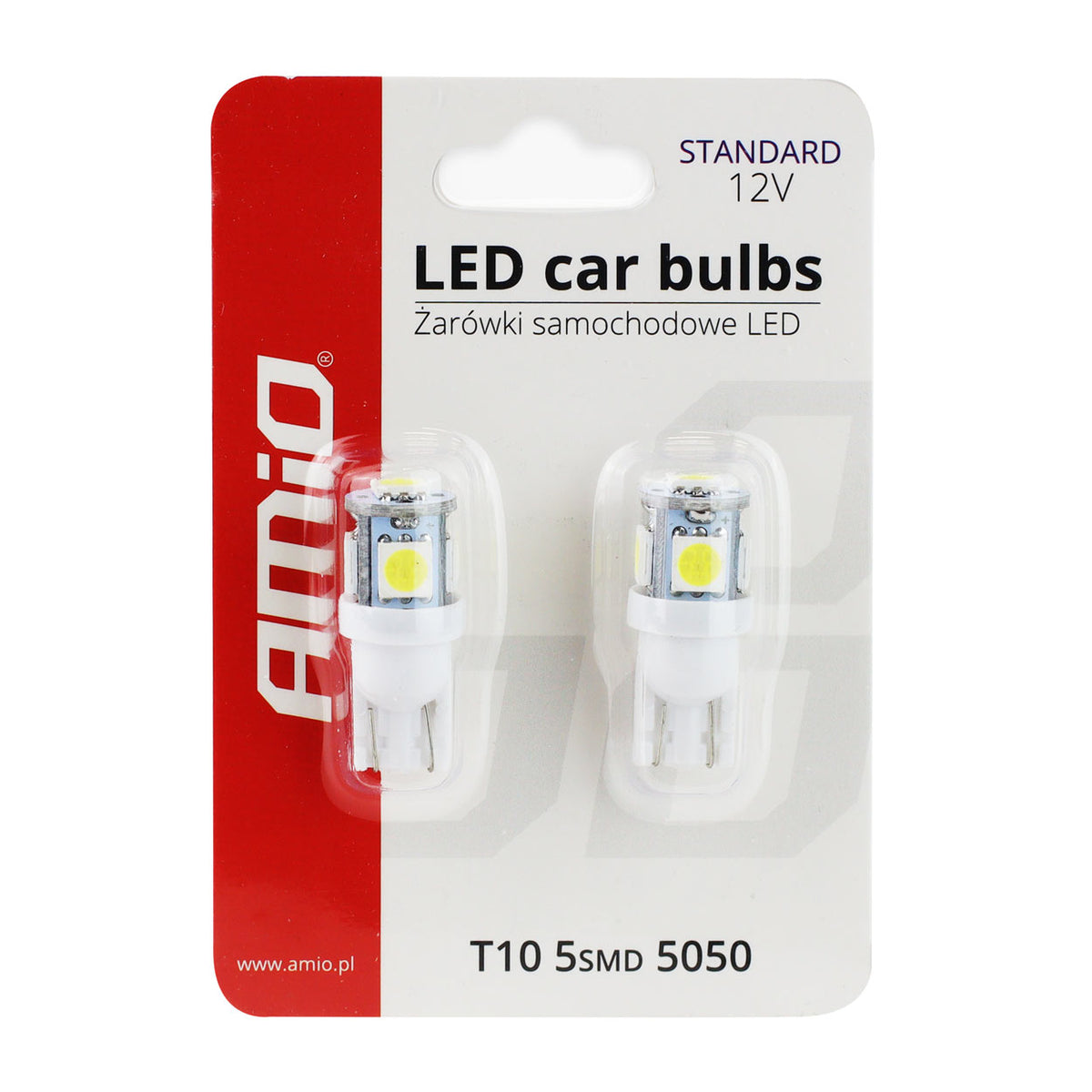 LED-polttimo T10 W5W 5xSMD 5050 12V