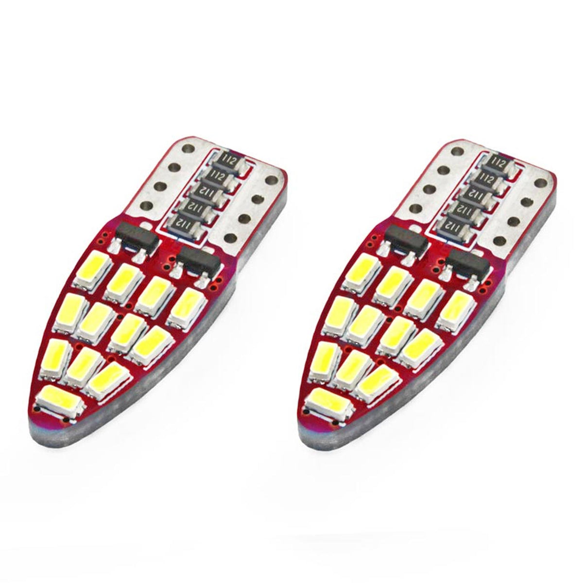 LED-polttimo CANBUS 24SMD 3014 T10e (W5W) valkoinen 12V