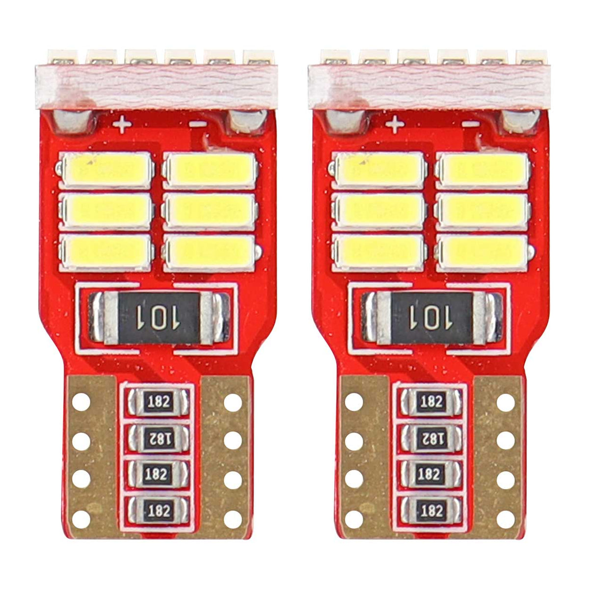 LED-polttimo CANBUS 18SMD 4014 T10 (W5W) valkoinen 12V