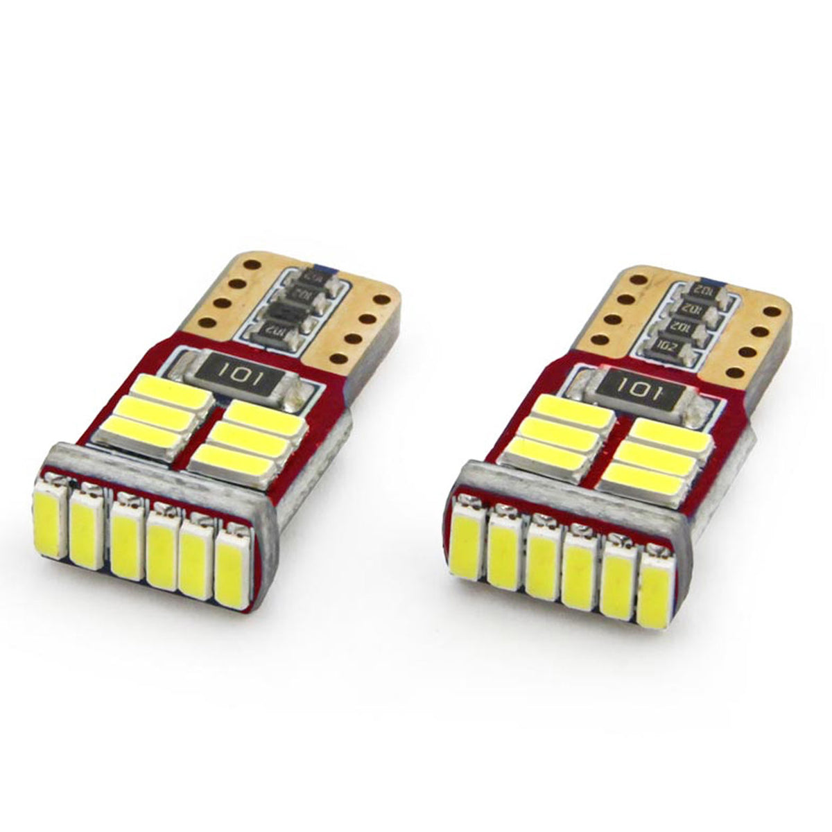 LED-polttimo CANBUS 18SMD 4014 T10 (W5W) valkoinen 12V