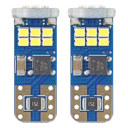 LED-polttimo CANBUS 18SMD UltraBright 2016 T10e (W5W) valkoinen 12V/24V
