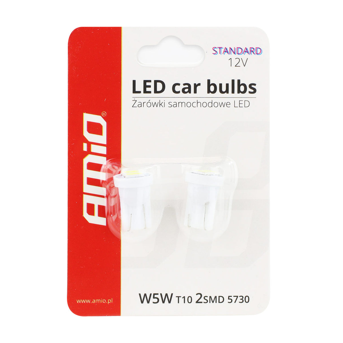 LED-polttimo T10 W5W 2x SMD 5730 12V