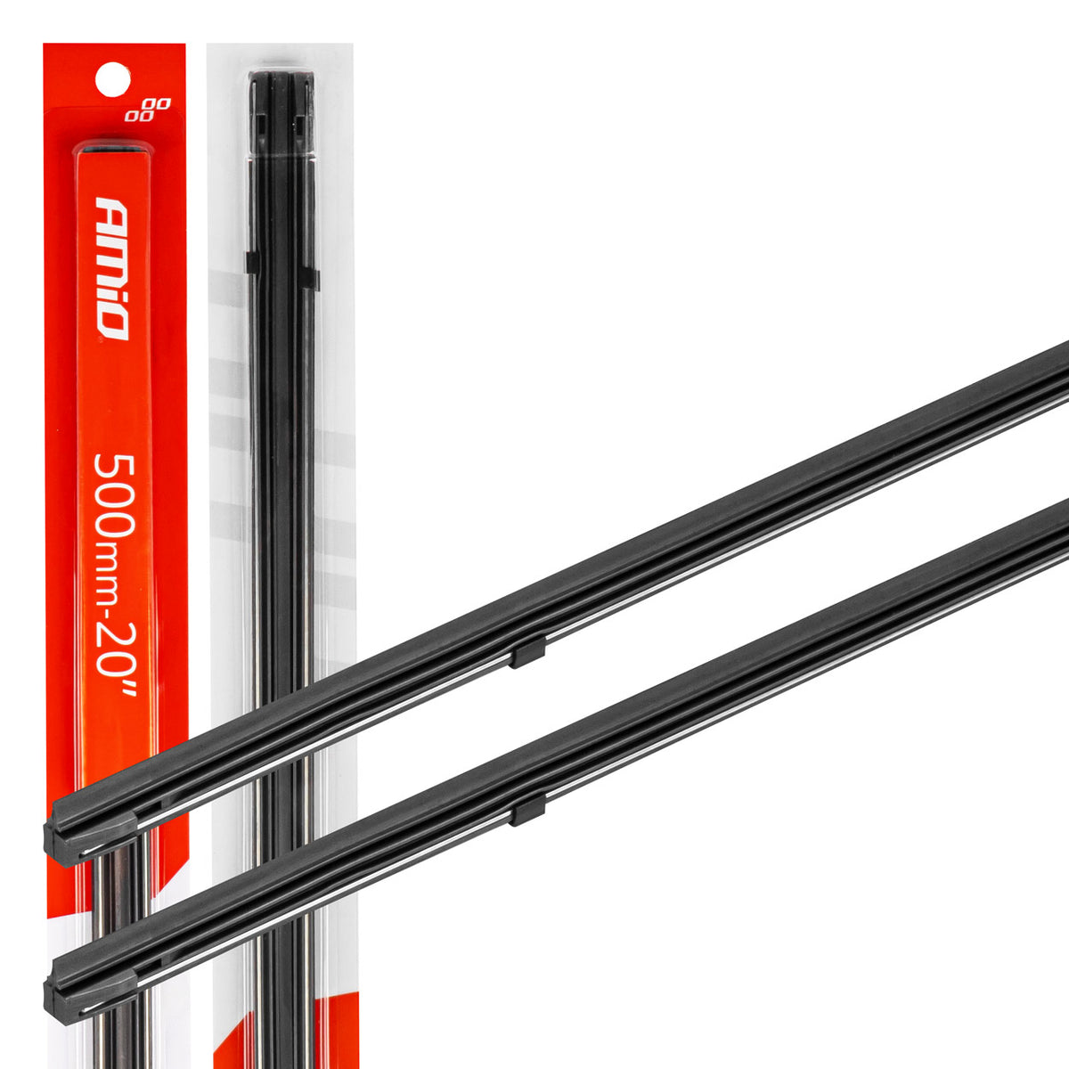 Tuulilasinpyyhkimen sulkakumit AMiO 20" (500mm) - 2 kpl