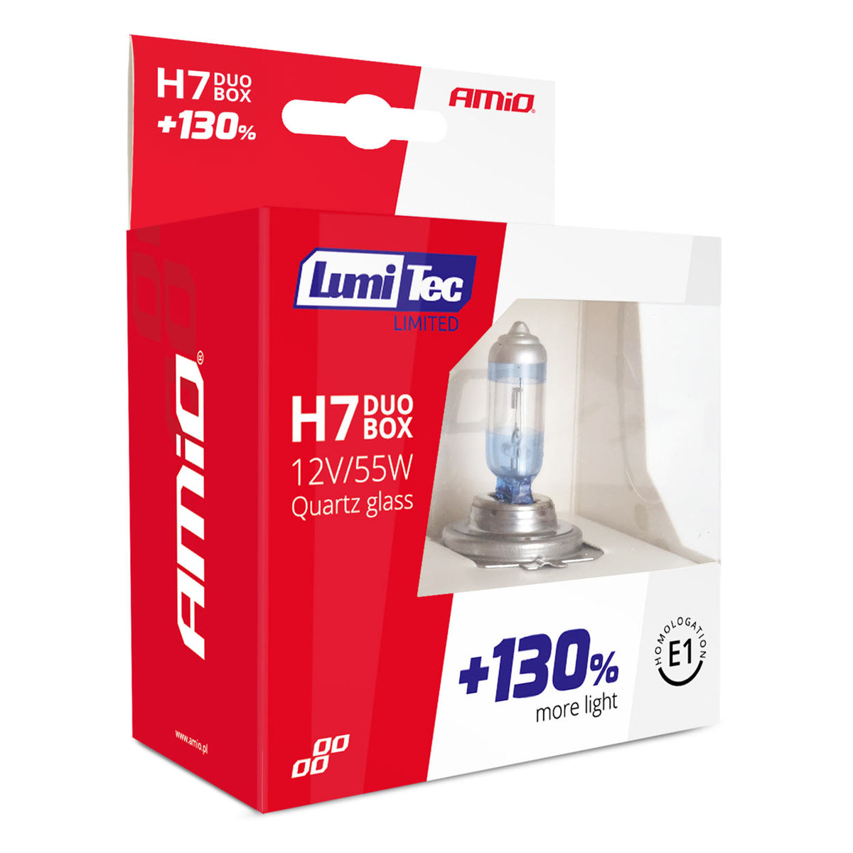Halogeenipolttimo H7 12 V 55 W Lumitec Limited +130% Duo