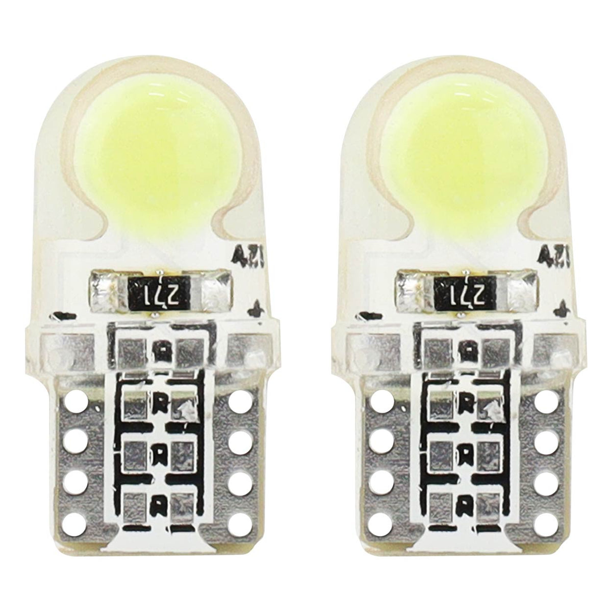 LED-polttimo T10e COB 12V valkoinen