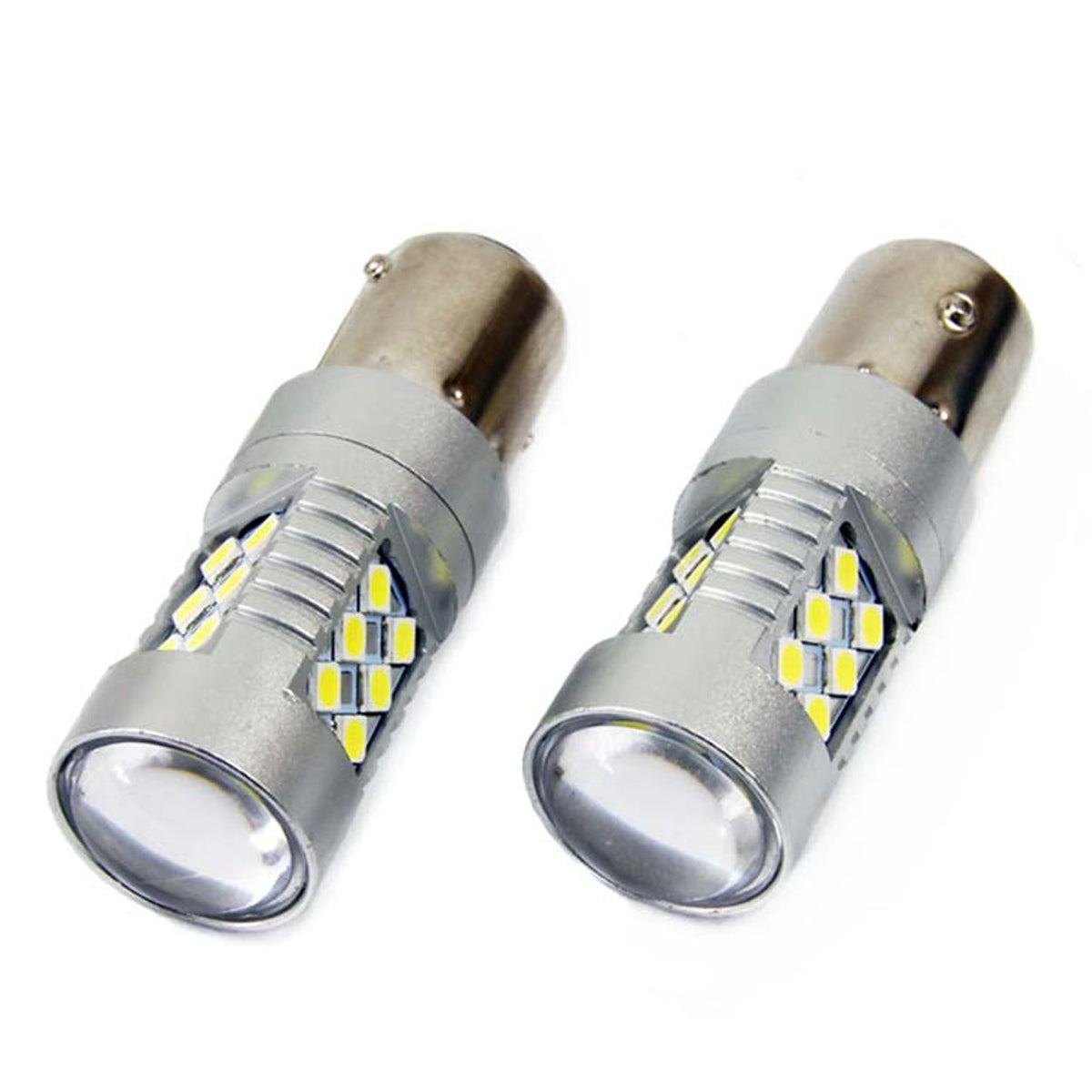 LED-polttimo CANBUS 3030 24SMD 1156 BA15S P21W valkoinen 12V/24V