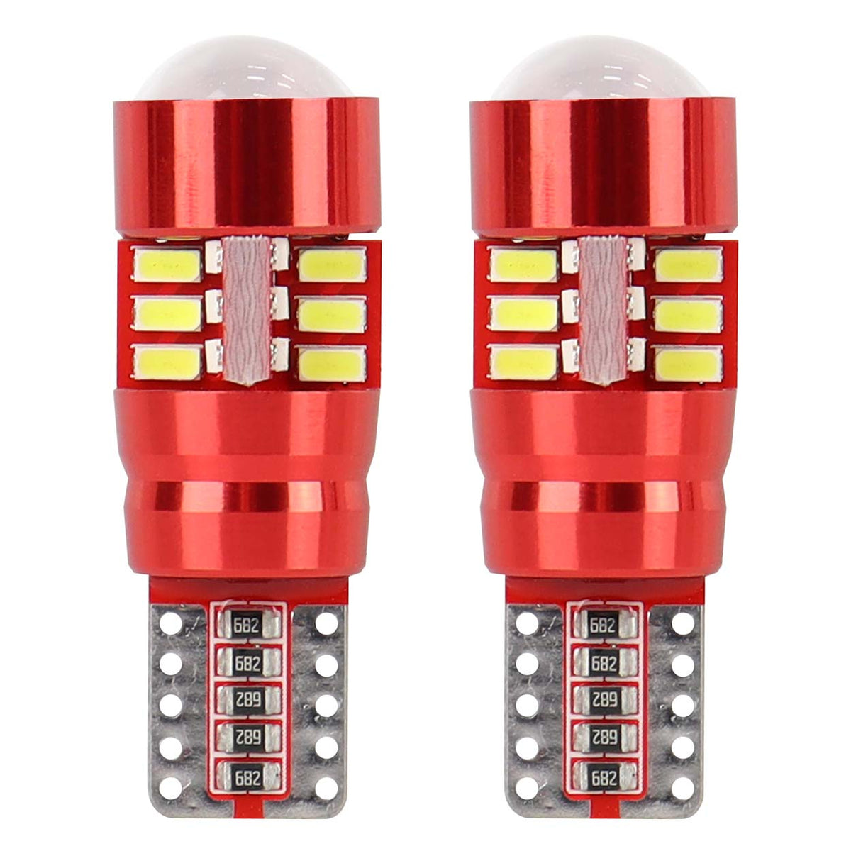 LED-polttimo CANBUS 27SMD 3014 T10 (W5W) valkoinen 12V/24V