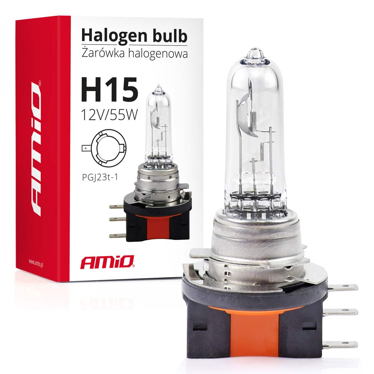 Halogeenipolttimo H15 12V 55W