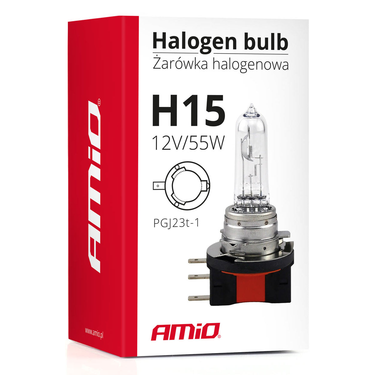 Halogeenipolttimo H15 12V 55W