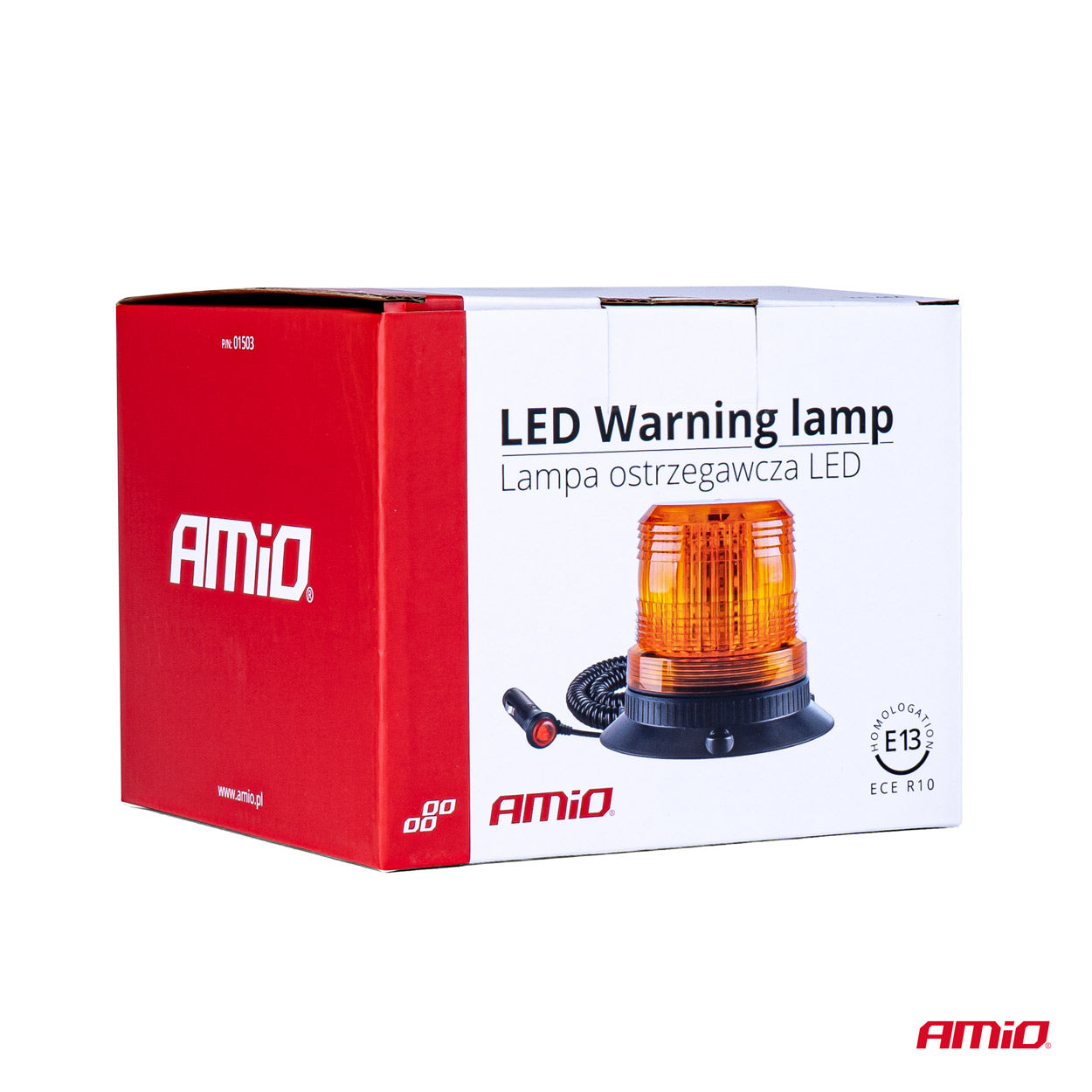 LED-varolamppu R10 12V 24V W14M AMIO-01503