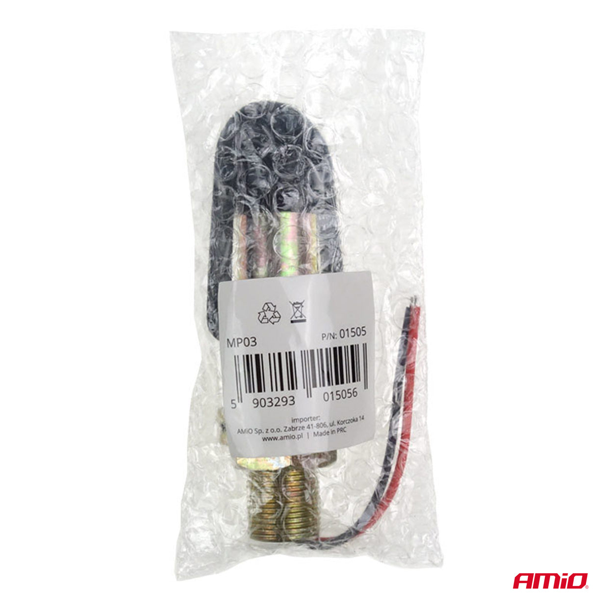 Kiinnike varoitusvalolle tyyppiä "I" 24mm MP03 AMIO-01505