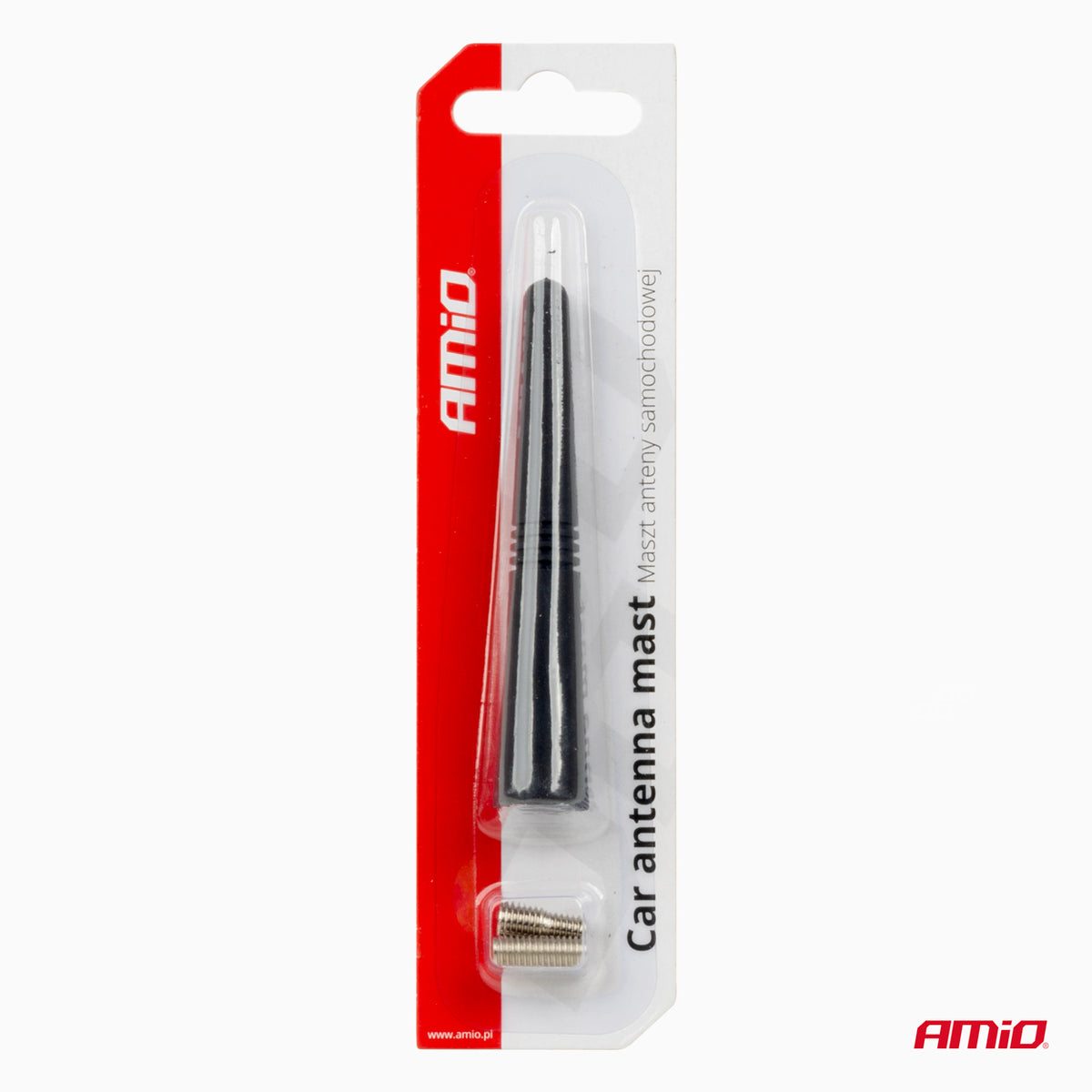 Autoantenna 9 cm, 3 sovitinta 5/6/7 mm ANTM09