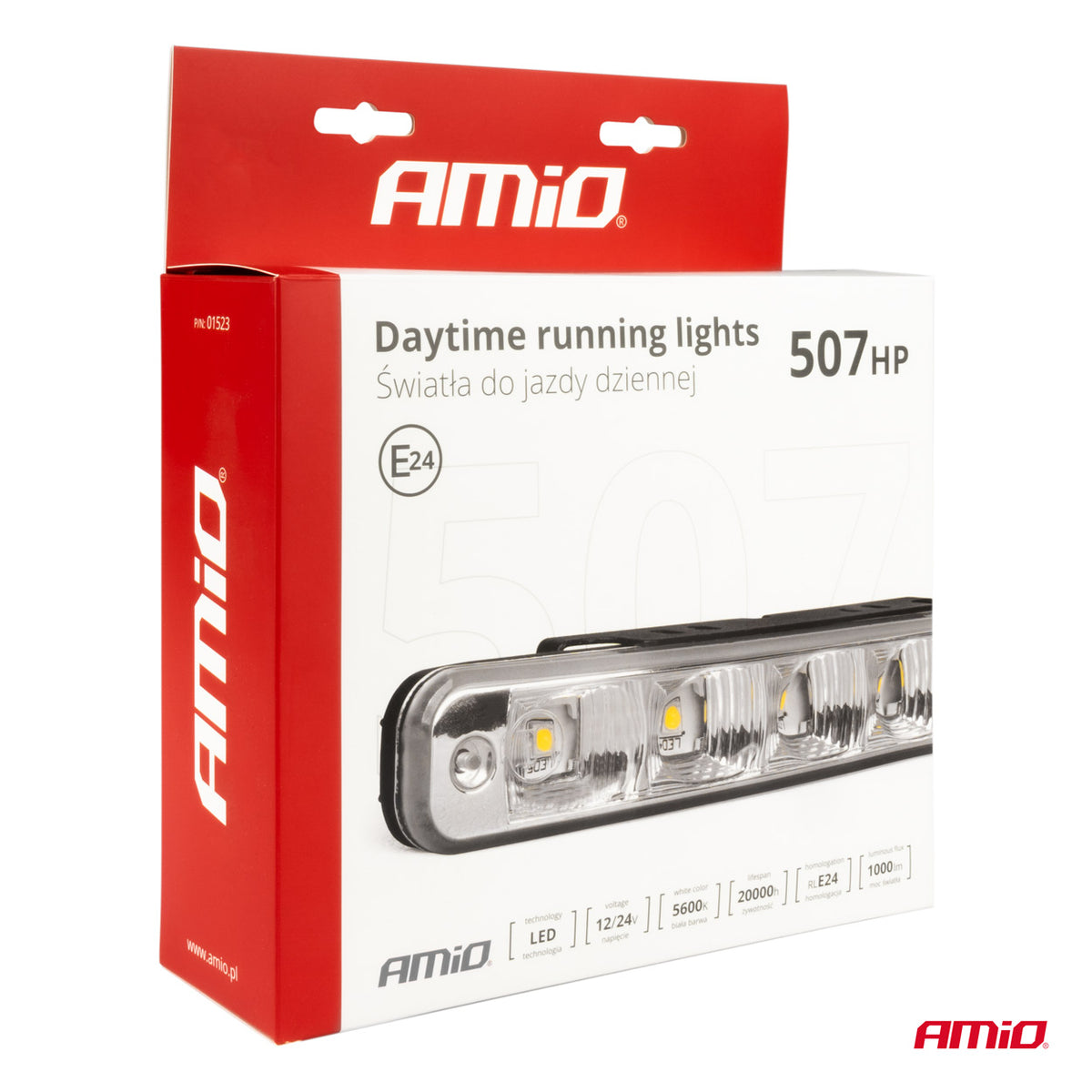 Päiväajovalot DRL 507 HP