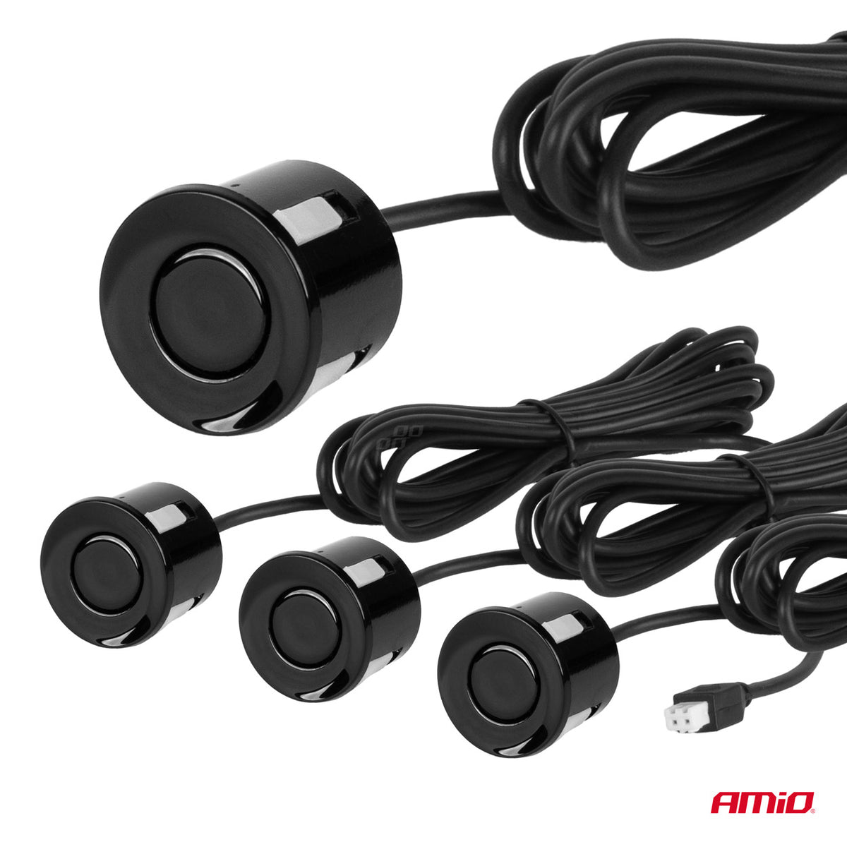 Pysäköintitutka LED 4 anturia musta