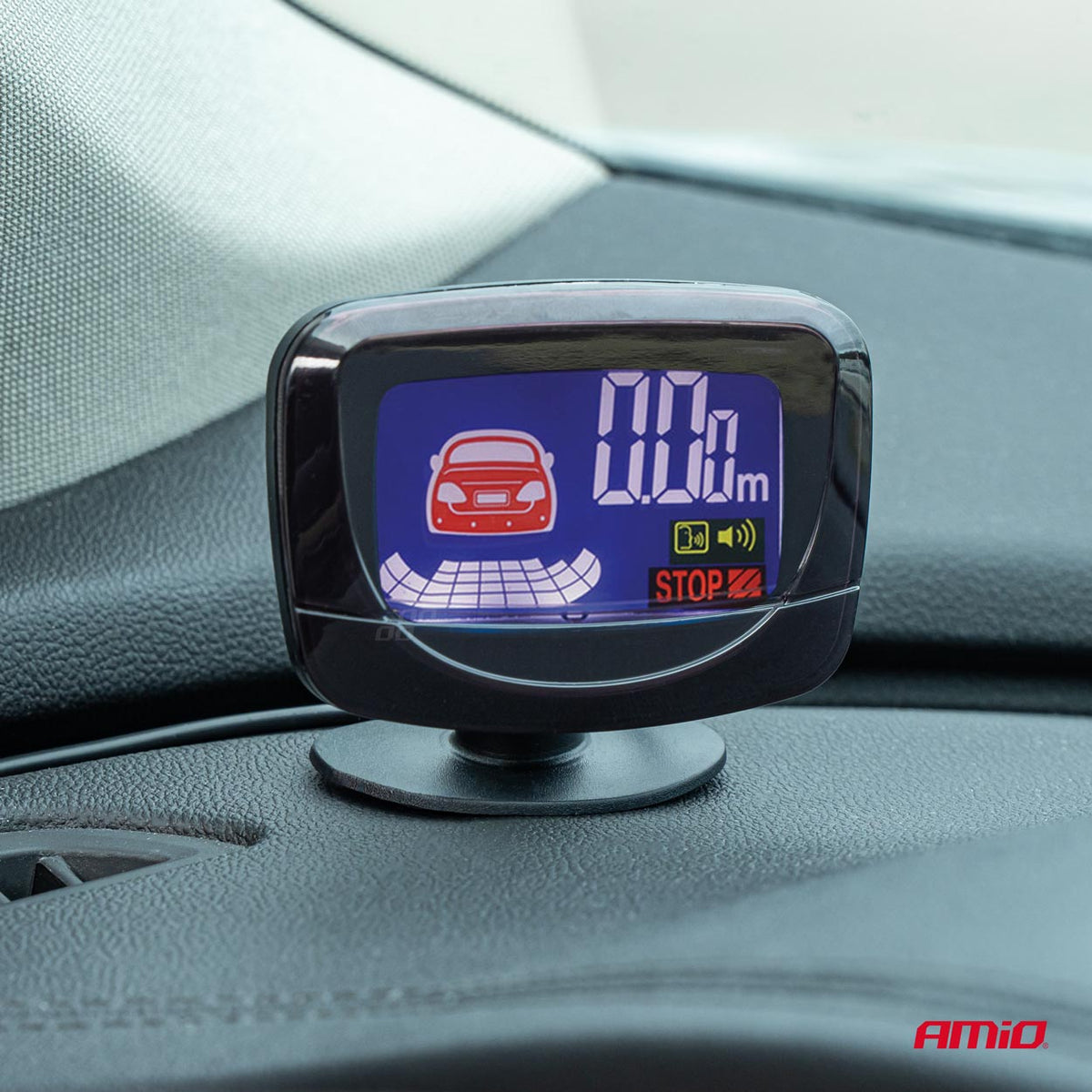 Pysäköintitutka LED-GRAF 4 anturia musta "Gold" 18 mm