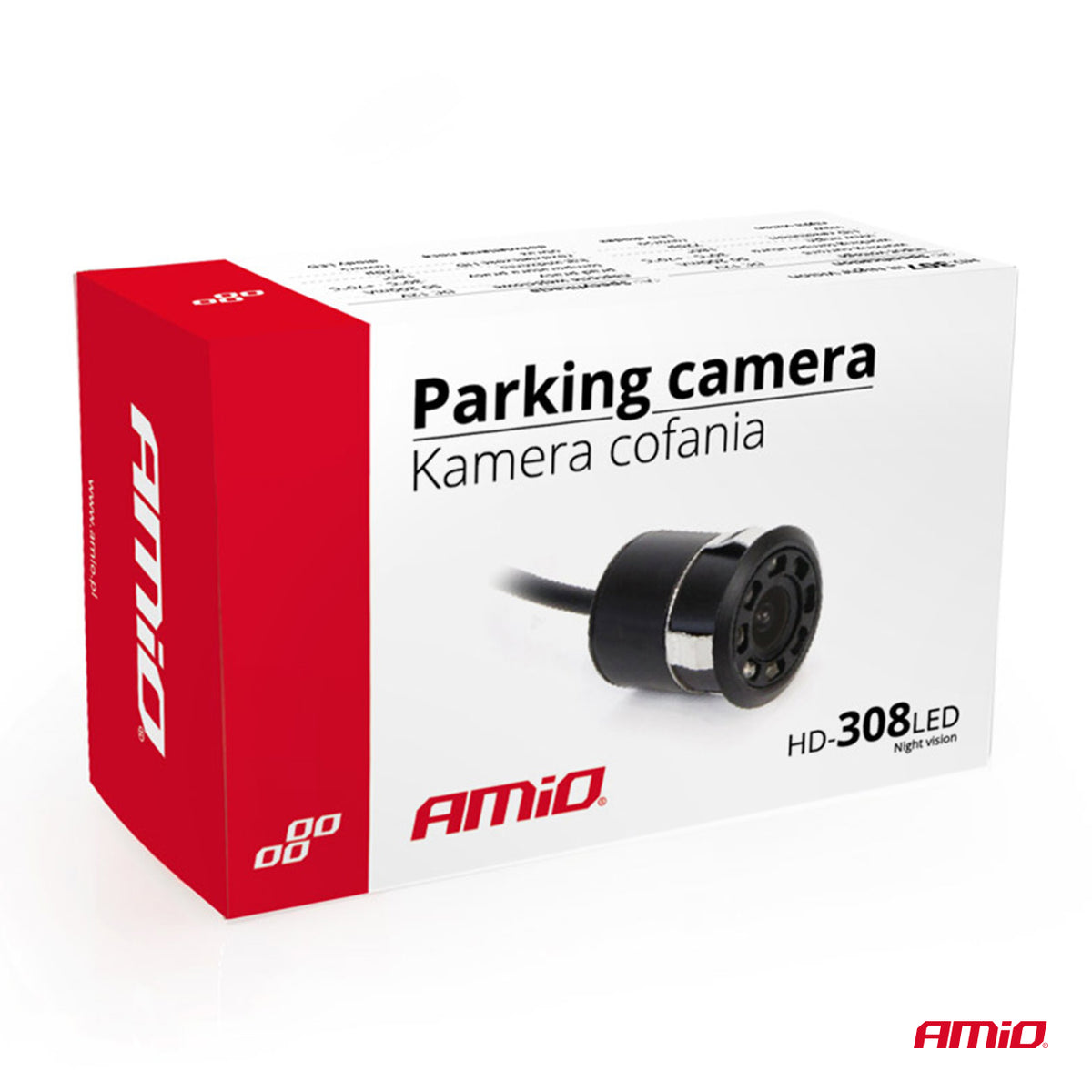Peruutuskamera "Night vision" HD-308-LED 18MM