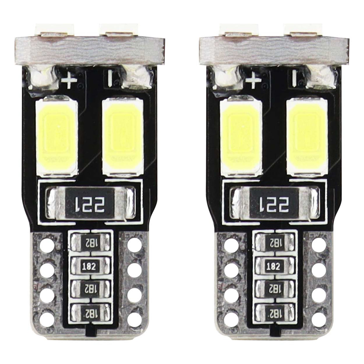 LED CANBUS 6SMD 5730 T10 (W5W) valkoinen