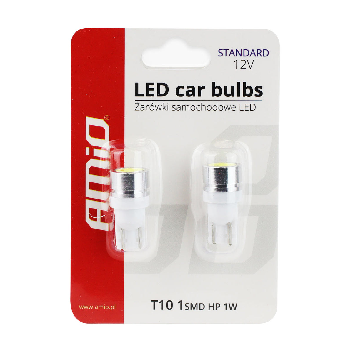 LED-polttimo T10 W5W 1x SMD HP 1W 12V