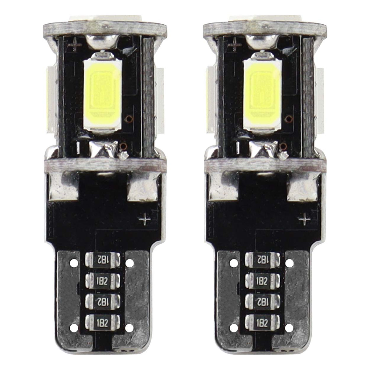 LED-polttimo CANBUS 5SMD 5730 T10 (W5W) valkoinen