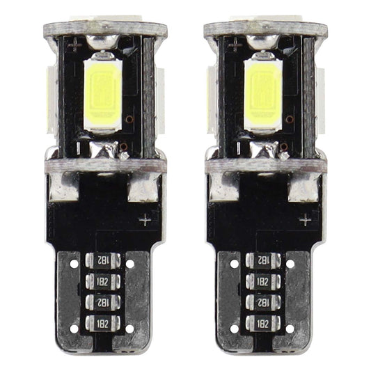 LED-polttimo CANBUS 5SMD 5730 T10 (W5W) valkoinen