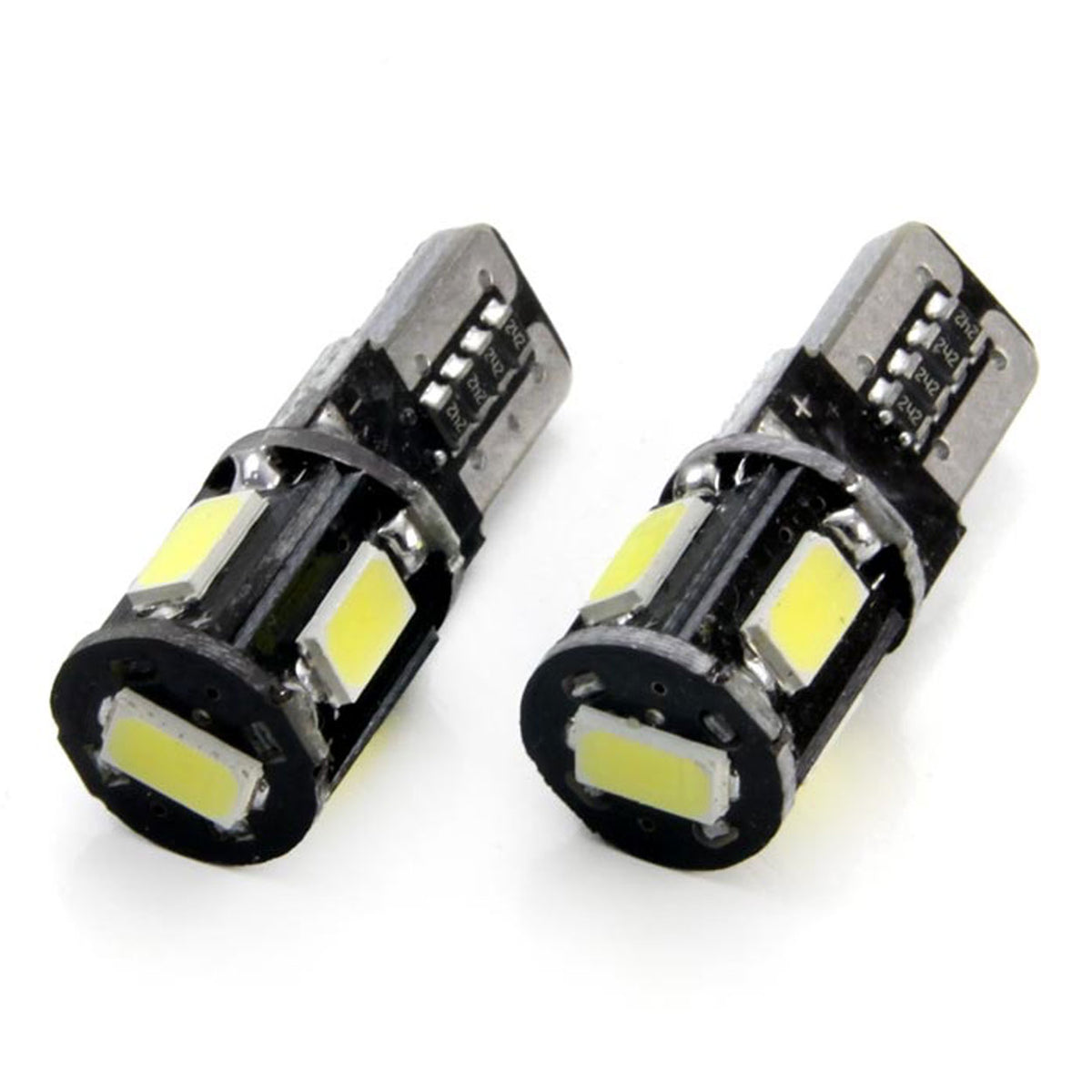 LED-polttimo CANBUS 5SMD 5730 T10 (W5W) valkoinen