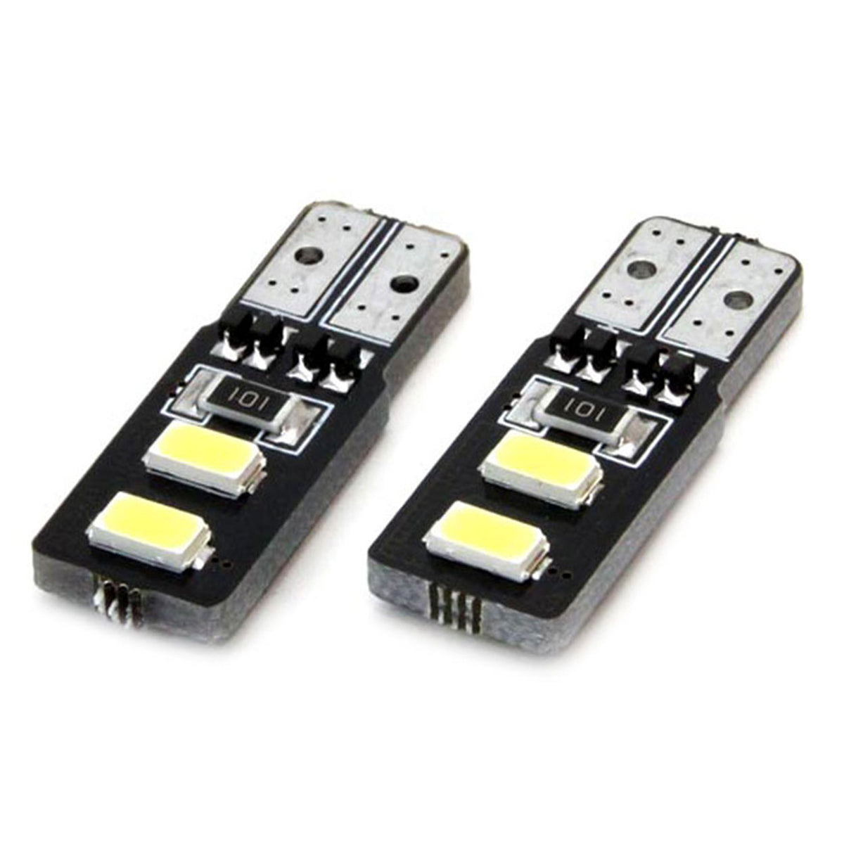 LED-polttimo CANBUS 4SMD 5730 T10 (W5W) valkoinen