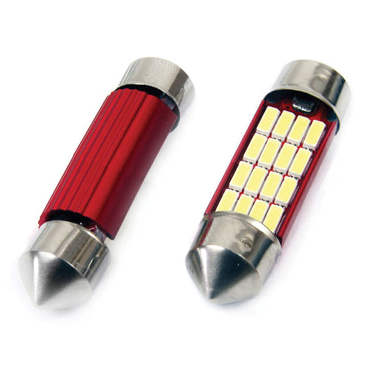 LED-polttimo CANBUS 4014 16SMD Festoon C5W/C10W/C3W 39mm valkoinen 12V/24V
