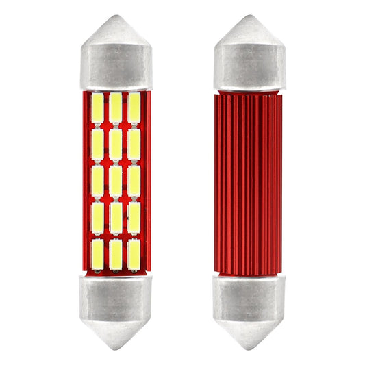 LED-polttimo CANBUS 4014 20SMD Festoon C5W/C10W/C3W 41mm valkoinen 12V/24V