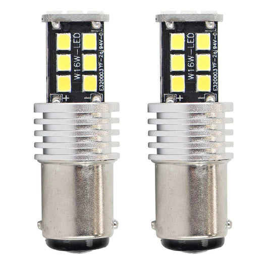 LED-polttimo CANBUS 2835 15SMD 1157 BAY15D P21/5W valkoinen 12V/24V