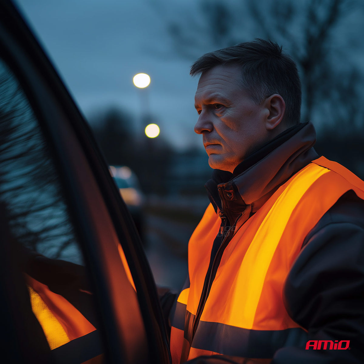 Varoitusliivi oranssi XL sertifioitu