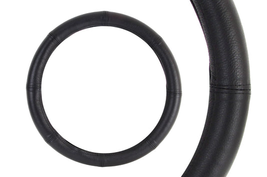 Ohjauspyörän suoja aitoa nahkaa XL (41-43 cm)
