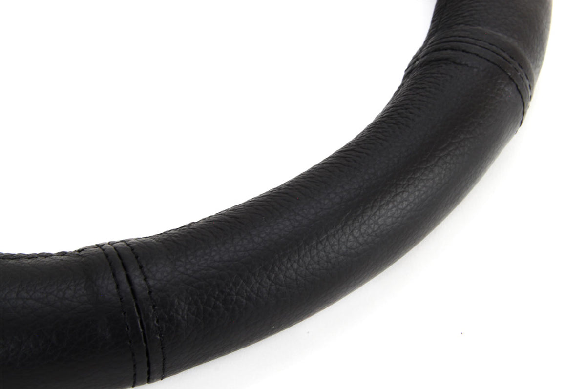 Ohjauspyörän suoja aitoa nahkaa XL (41-43 cm)