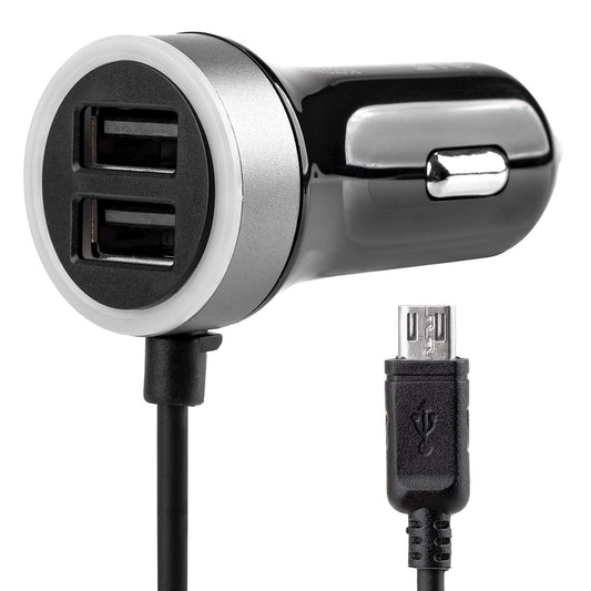 Autolaturi PCH PRO-01 microUSB+2xUSB 2,4A 12/24V