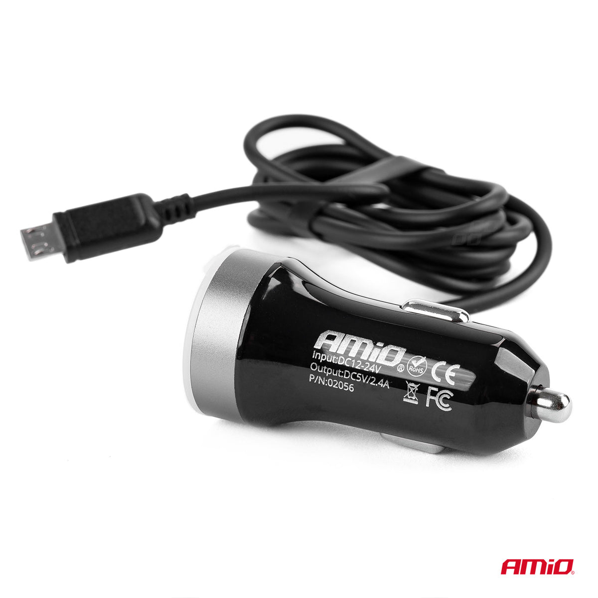 Autolaturi PCH PRO-01 microUSB+2xUSB 2,4A 12/24V