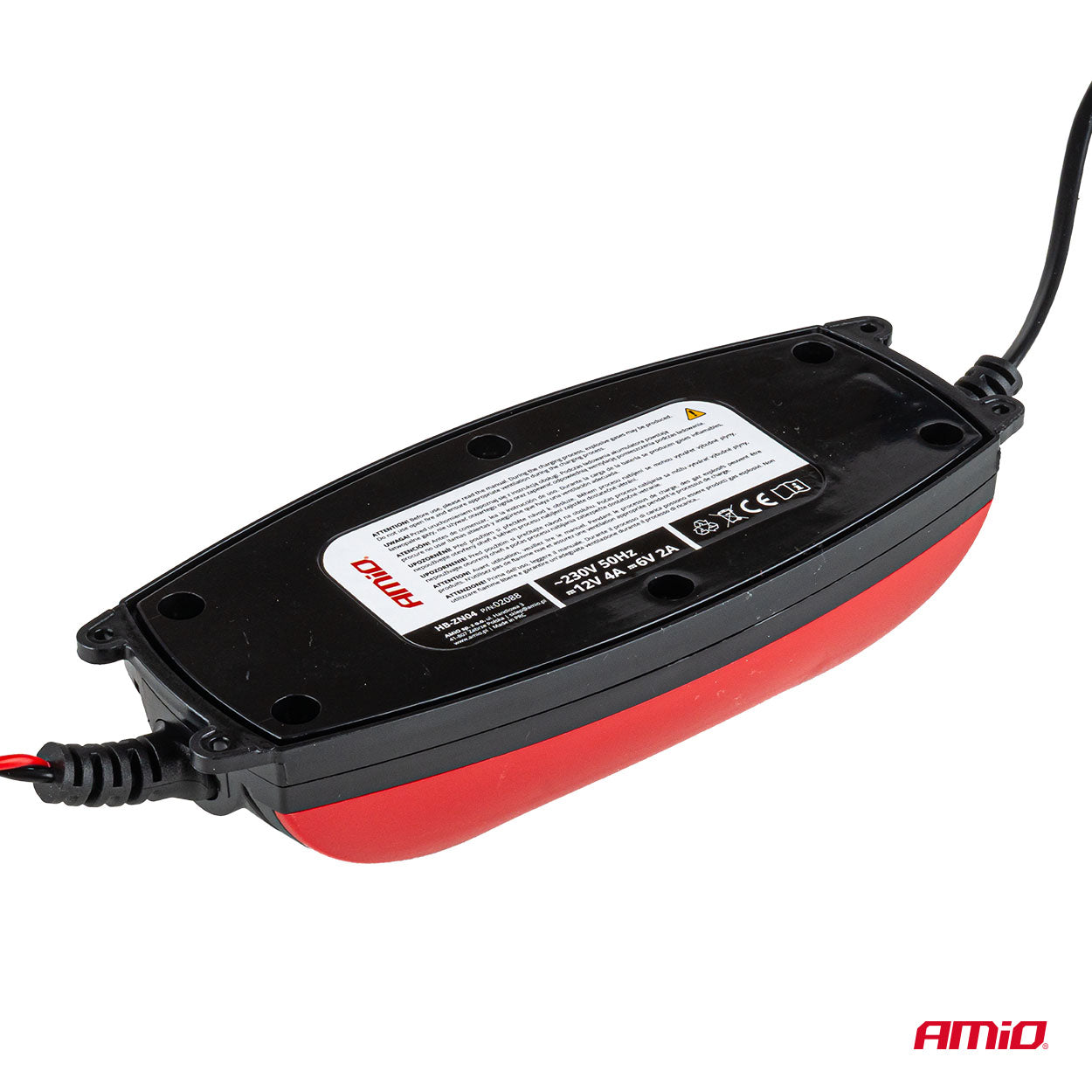AMiO Digitaalinen akkulaturi 6V/12V - 2A/4A - DVL DBC-4A