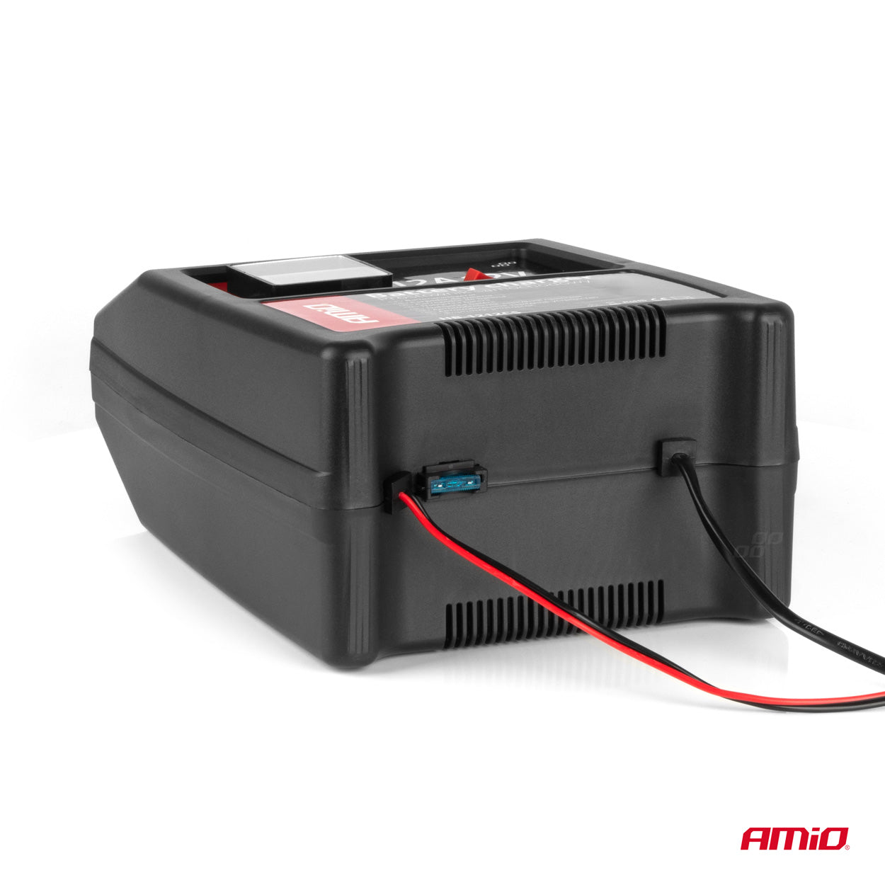Akkulaturi, tasasuuntaaja 12A, 12V AMiO SBC-12A
